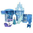 Disney Frozen Storytime Stackers Princess Elsa's Ice Palace, Doll House Playset with Small Doll