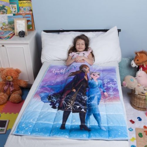 Disney's Frozen 2 Kids Weighted Blanket, Super Soft Plush, 36