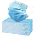 Disposable Face Masks - 50 PCS - For Home & Office - 3-Ply Breathable & Comfortable Filter Safety Mask
