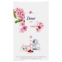 Dove 4-pc Pampering Ritual Holiday Gift Set (Shower Mousse, Body Polish, Beauty Bar with Bonus Pouf)