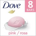 Dove Beauty Bar Gentle Skin Cleanser Pink More Moisturizing Than Bar Soap Moisturizing for Gentle Soft Skin Care 3.75 oz,...