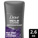 Dove Men+Care Antiperspirant Deodorant Sea Salt & Wild Lavender Natural Inspired Deodorant for men 2.6 OZ