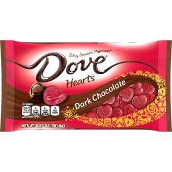 Dove Promises Valentine's Day Dark Chocolate Candy Hearts - 8.87 oz
