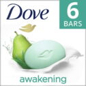 Dove Beauty Bar Gentle Skin Cleanser Awakening More Moisturizing Than Bar Soap Moisturizing for Gentle Soft Skin Care 3.75 oz,...