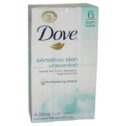 Dove Beauty Bar More Moisturizing Than Bar Soap Sensitive Skin With Gentle Cleanser for Softer Skin, Fragrance-Free, Hypoallergenic Beauty Bar...