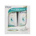 Dove Daily Moisture Nourishing Shampoo and Conditioner Set, 12 oz