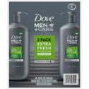 Dove Men+Care Body And Face Wash Extra Fresh, 30 Fluid Ounce (Pack Of 2).