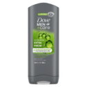 Dove Men + Care Body Wash And Face For Fresh, Healthy-Feeling Skin Extra Fresh Cleanser That Effectively Washes Away Bacteria...
