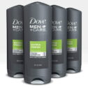 Dove Men+Care Body Wash and Shower Gel Extra Fresh 18 oz 4 Count Dermatologist Recommended Shower Gel and Bodywash Effectively...