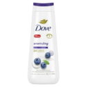 Dove Moisturizing Gentle Body Wash, Blueberry & Moon Milk, 20 oz