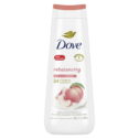 Dove Moisturizing Gentle Body Wash, White Peach & Rice Milk, 20 oz
