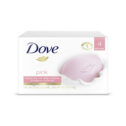 Dove Pink Gentle Deep Moisturizing Beauty Bar Soap All Skin Type, 3.75 oz (4 Bars)