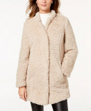 Kenneth Cole Faux- Fur Coat 80% off