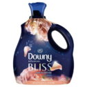 Downy Infusions Liquid Laundry Fabric Softener, Bliss, Sparkling Amber & Rose Scent, 150 Loads, 101 fl oz