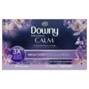 Downy Infusions Calm Mega Dryer Sheets, Lavender and Vanilla Bean, 80 Count