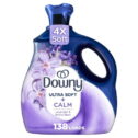 Downy Ultra Soft Liquid Fabric Softener, Calm, Lavender & Vanilla Bean, 93 fl oz, 138 Loads