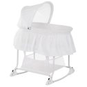 Dream On Me Willow Bassinet in White