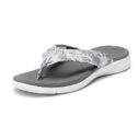 Dream Pairs Women's Arch Support Flip Flops Comfortable Soft Cushion Thong Sandals Casual Indoor Outdoor Walking Beach Summer Shoes SDFF2223W...