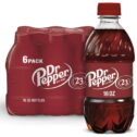 Dr Pepper Soda Pop, 16 fl oz, 6 Pack Bottles