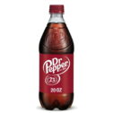 Dr Pepper Soda Pop, 20 fl oz, Bottle