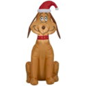 Dr. Seuss The Grinch Santa Max 3.5 Ft. Airblown Inflatable
