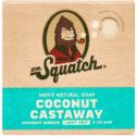 Dr. Squatch Natural Bar Soap for All Skin Types, Coconut Castaway, 5 oz