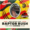 Dr. Squatch Natural Bar Soap for All Skin Types, Raptor Rush (Jurassic Park), 5 oz