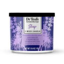 Dr Teal's Aromatherapy Sleep Wellness Candle with Lavender, Chamomile, & Sandalwood, 14.4oz