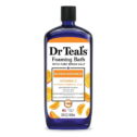 Dr Teal's Foaming Bath with Pure Epsom Salt, Glow & Radiance with Vitamin C & Essential Oils, 34 fl oz.