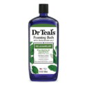 Dr Teal's Foaming Bath with Pure Epsom Salt, Relax & Relief with Eucalyptus & Spearmint, 34 fl oz.