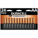 Duracell Coppertop AA Battery, Long Lasting Double A Batteries, 24 Pack