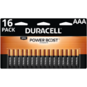Duracell Coppertop AAA Battery, Long Lasting Triple A Batteries, 16 Pack