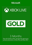 Score a 3 Month XBox Live Digital Card for LESS Than $10!