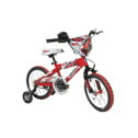 Dynacraft Boy's 14-Inch Hot Wheels Bike, Red/White/Black