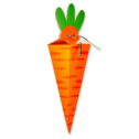 Easter Green & Orange Carrot-Shaped Paper Treat Boxes, 6 Count, by Way To Celebrate