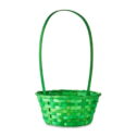 Easter Small Green Bamboo Basket, by Way To Celebrate