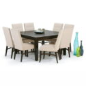 Eastwood Square Dining Table in Java Brown