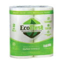 EcoFirst Recycled Paper Towels (2 Rolls) - Bulk Paper Towels - Paper Towels Half Sheet - Kitchen Paper Towels -...