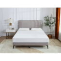 EGO White 10 inch Queen Size Memory Foam Mattress, Bed in a Box, Medium Firm
