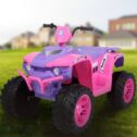 Electric ATV for Kids, SESSLIFE 12V Ride on Toys with MP3 Player, LED Lights and Horn, Battery-powered Ride on Car...