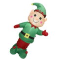 Elf Inflatable Air Model Toys Inflatable Elf Decor Christmas Decor Inflatable Elf for Christmas Party Supply