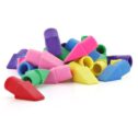 Emraw Neon Pencil Top Erasers Assorted Color Cap Erasers Pencils Eraser Toppers in Bulk Ideal for Kids, Boys, Girls School...