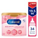 Enfamil A.R. Infant Formula, Clinically Proven to Reduce Reflux & Spit-Up in 1 Week, with Iron, DHA for Brain Development,...