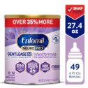 Enfamil NeuroPro Gentlease Baby Formula, Brain and Immune Support with DHA, Clinically Proven to Reduce Fussiness, Crying, Gas and Spit-up...