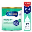 Enfamil Reguline Baby Formula, Designed for Soft, Comfortable Stools, with Omega-3 DHA, Probiotics, Iron for Immune Support, Powder Can, 12.4...