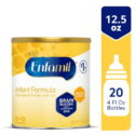 Enfamil Infant Formula, Milk-based Baby Formula with Iron, Brain-Building Omega-3 DHA & Choline, Dual Prebiotic Blend for Immune Support, Baby...