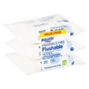Equate Flushable Wipes, Fragrance Free, Value 3 Pack, 144 Total Wipes