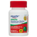 Equate Extra Strength Headache Relief Geltabs, 250 mg, 80 Count