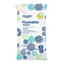 Equate Fresh Scent Flushable Wipes Travel Pack, 18 Total Wipes