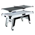 ESPN 72 In. Air Hockey and Table Tennis Table, Combo Game Set, Accessories Included